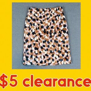 J. Crew Silk Blend Pencil Skirt Knee-Length